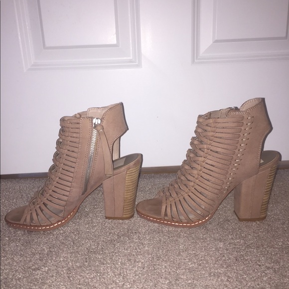 Dolce Vita Shoes - Dolce Vita nude heeled AMINA sandal